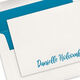 Holcomb Flat Note Cards - Letterpress Image 1 of 3